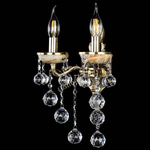 Бра Оникс №2/1 шар в Сочи Гусь Хрустальный