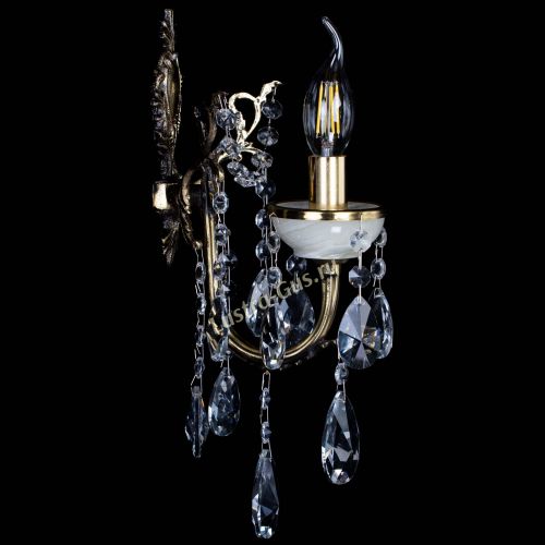 Бра Веста №1 с камнем лучики в Сочи Гусь Хрустальный