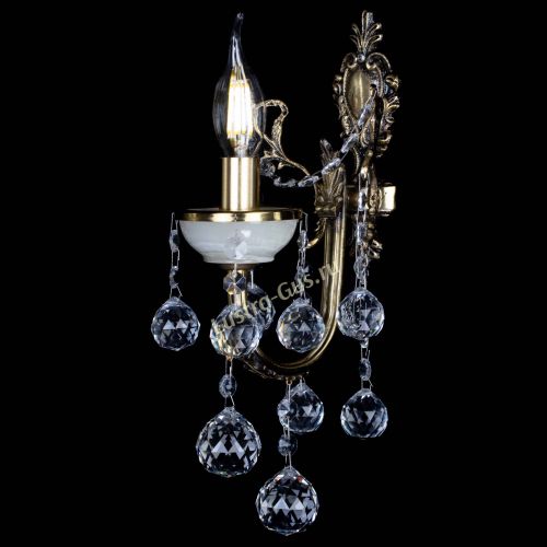 Бра Веста №1 с камнем шар в Сочи Гусь Хрустальный