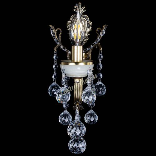 Бра Веста №1 с камнем шар в Сочи Гусь Хрустальный