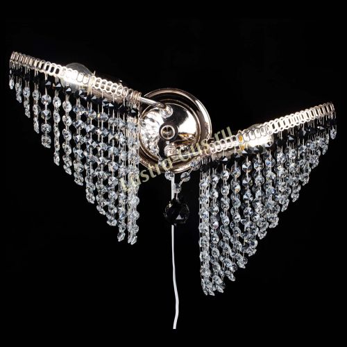 Бра Бутоны №2 черная в Сочи Гусь Хрустальный