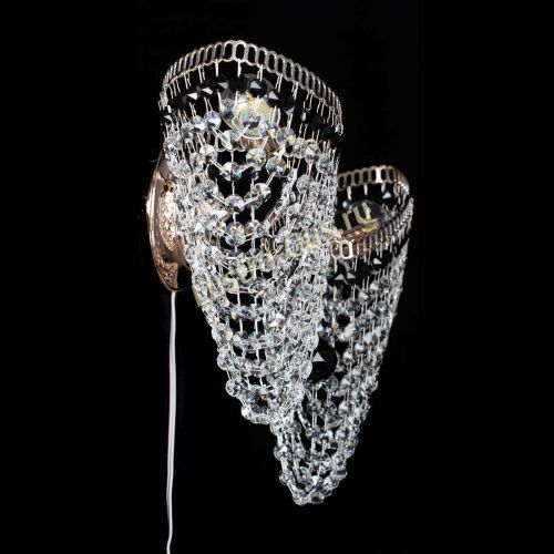 Бра Бутоны №2 черная в Сочи Гусь Хрустальный