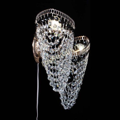 Бра Бутоны №2 черная в Сочи Гусь Хрустальный