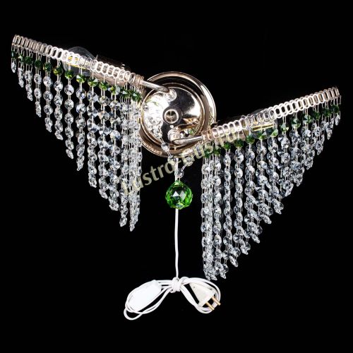 Бра Бутоны №2 зеленая в Сочи Гусь Хрустальный