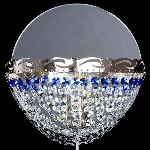 Бра Диана синяя в Сочи Гусь Хрустальный