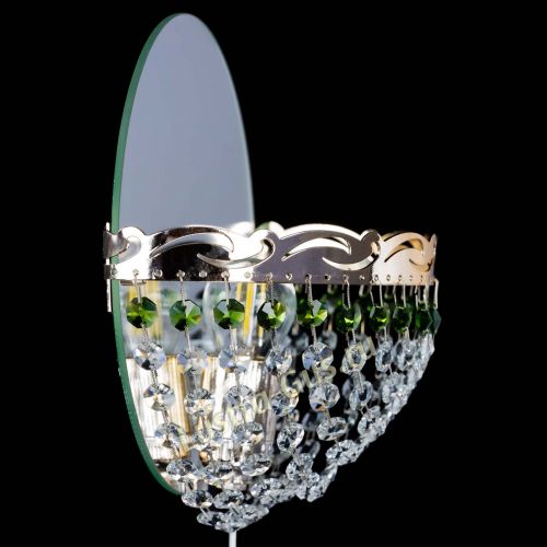 Бра Диана зеленая в Сочи Гусь Хрустальный