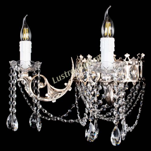 Бра Елизавета №1 без зеркала в Сочи Гусь Хрустальный