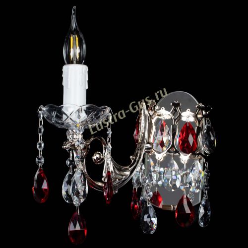 Бра Елизавета №1 мини красная в Сочи Бра Елизавета №1 мини красная в Сочи