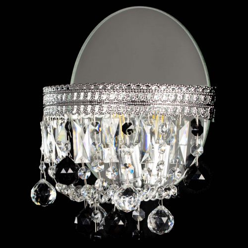 Бра Флоренция шар черная в Сочи Гусь Хрустальный