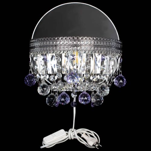 Бра Флоренция шар фиолетовая в Сочи Гусь Хрустальный