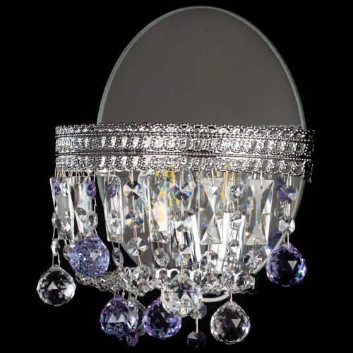 Бра Флоренция шар фиолетовая в Сочи Гусь Хрустальный