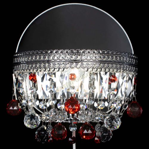 Бра Флоренция шар красная в Сочи Гусь Хрустальный