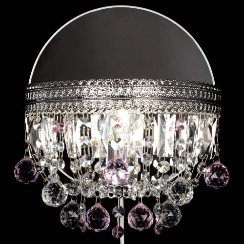 Бра Флоренция шар розовая в Сочи Гусь Хрустальный