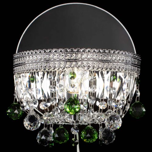 Бра Флоренция шар зеленая в Сочи Гусь Хрустальный