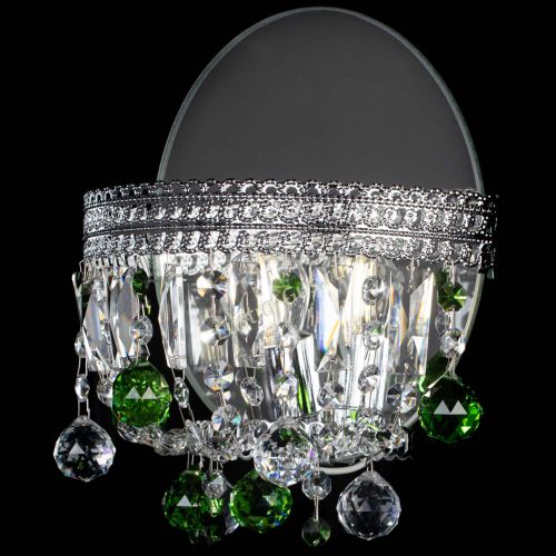 Бра Флоренция шар зеленая в Сочи Гусь Хрустальный