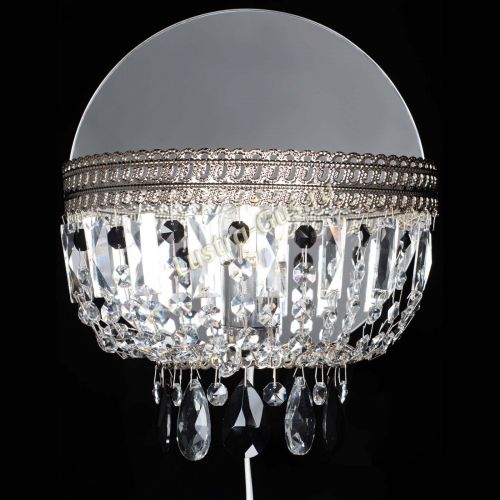 Бра Флоренция журавлик черная в Сочи Гусь Хрустальный