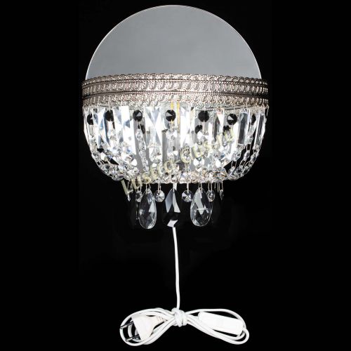 Бра Флоренция журавлик черная в Сочи Гусь Хрустальный