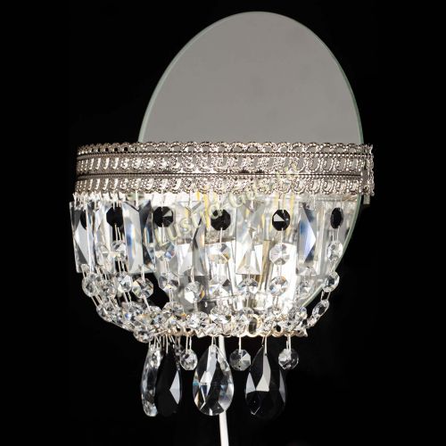 Бра Флоренция журавлик черная в Сочи Гусь Хрустальный