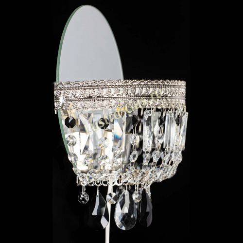 Бра Флоренция журавлик черная в Сочи Гусь Хрустальный