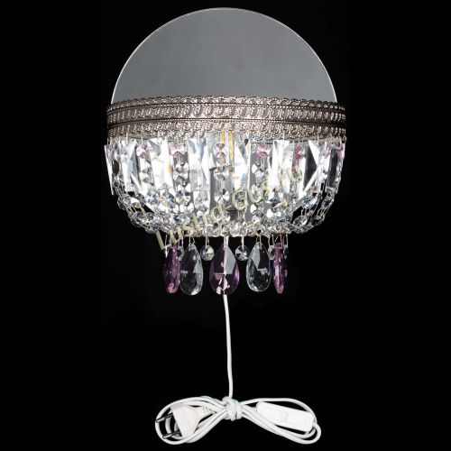 Бра Флоренция журавлик розовая в Сочи Гусь Хрустальный