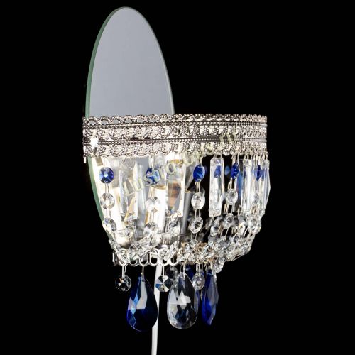 Бра Флоренция журавлик синяя в Сочи Гусь Хрустальный