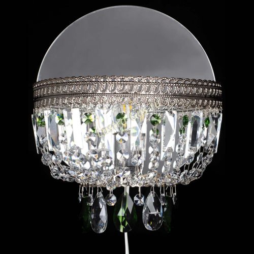 Бра Флоренция журавлик зеленая в Сочи Гусь Хрустальный