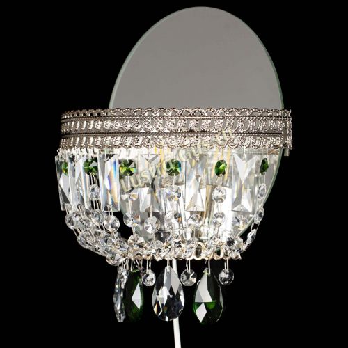 Бра Флоренция журавлик зеленая в Сочи Гусь Хрустальный