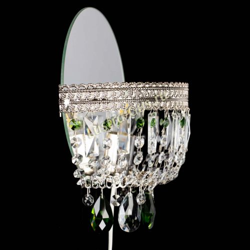 Бра Флоренция журавлик зеленая в Сочи Гусь Хрустальный