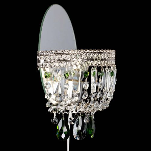 Бра Флоренция журавлик зеленая в Сочи Гусь Хрустальный