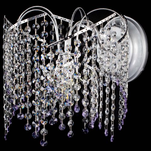 Бра Иволга №2 фиолетовая в Сочи Гусь Хрустальный