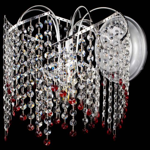 Бра Иволга №2 красная в Сочи Гусь Хрустальный