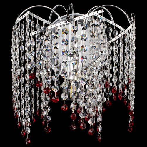 Бра Иволга №2 красная в Сочи Гусь Хрустальный