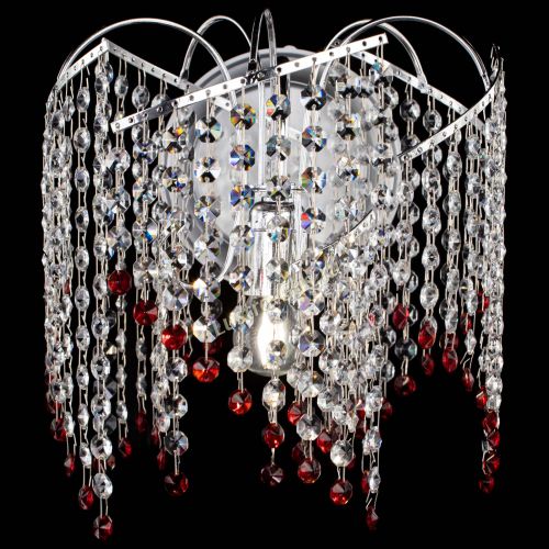 Бра Иволга №2 красная в Сочи Гусь Хрустальный