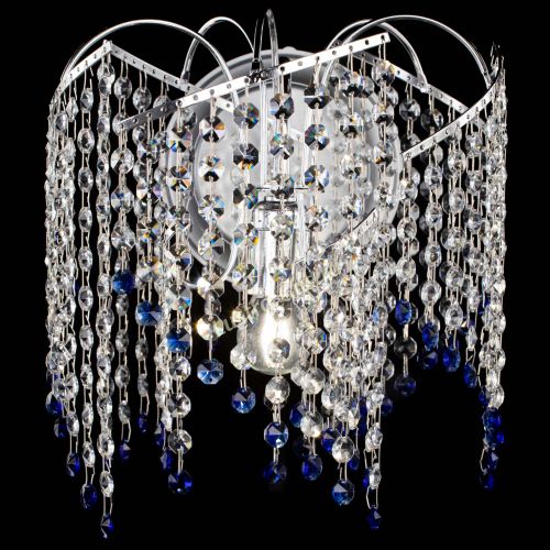 Бра Иволга №2 синяя в Сочи Гусь Хрустальный