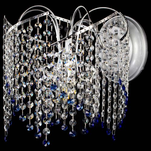 Бра Иволга №2 синяя в Сочи Гусь Хрустальный