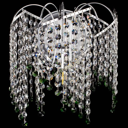 Бра Иволга №2 зеленая в Сочи Гусь Хрустальный