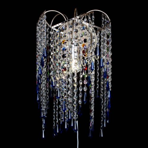 Бра Иволга №3 синяя в Сочи Гусь Хрустальный