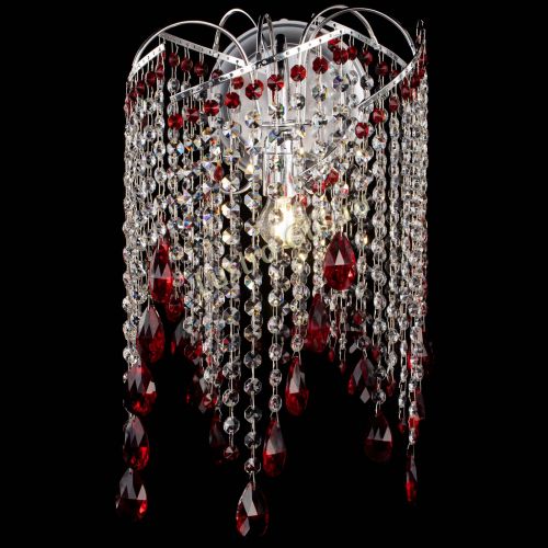 Бра Иволга №4 красная в Сочи Гусь Хрустальный