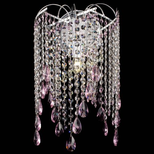 Бра Иволга №4 розовая в Сочи Гусь Хрустальный