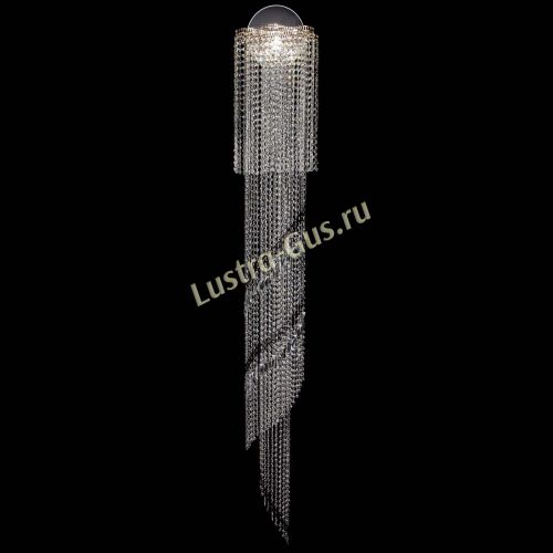 Бра Камелия №1 каскад черная в Сочи Гусь Хрустальный