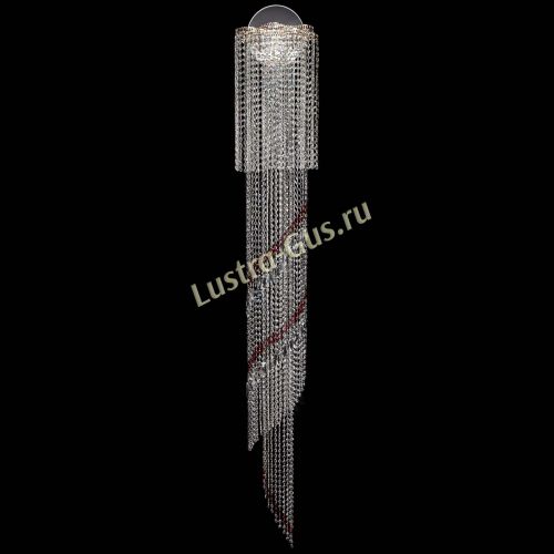 Бра Камелия №1 каскад красная в Сочи Гусь Хрустальный