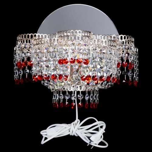 Бра Камелия обтикон Красная в Сочи Гусь Хрустальный