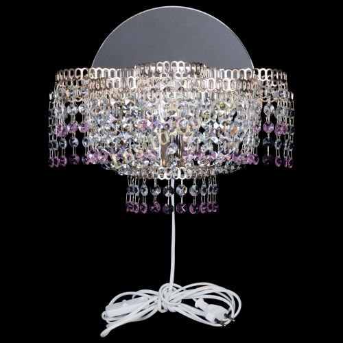 Бра Камелия обтикон Розовая в Сочи Гусь Хрустальный