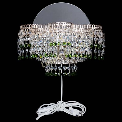 Бра Камелия обтикон Зеленая в Сочи Гусь Хрустальный