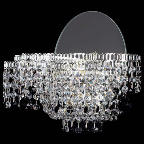 Бра Камелия шар черная в Сочи Гусь Хрустальный