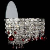 Бра Камелия шар красная в Сочи