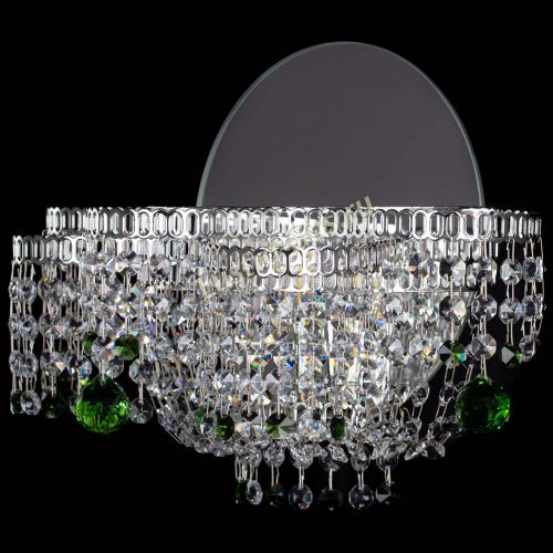 Бра Камелия шар зеленая в Сочи Гусь Хрустальный