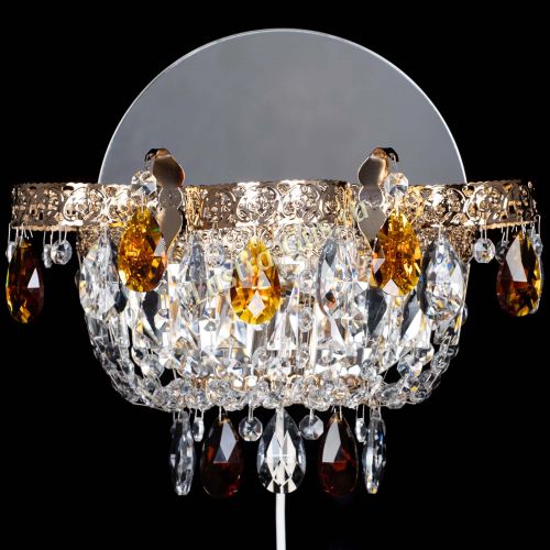 Бра Камея Флора чайная в Сочи Гусь Хрустальный