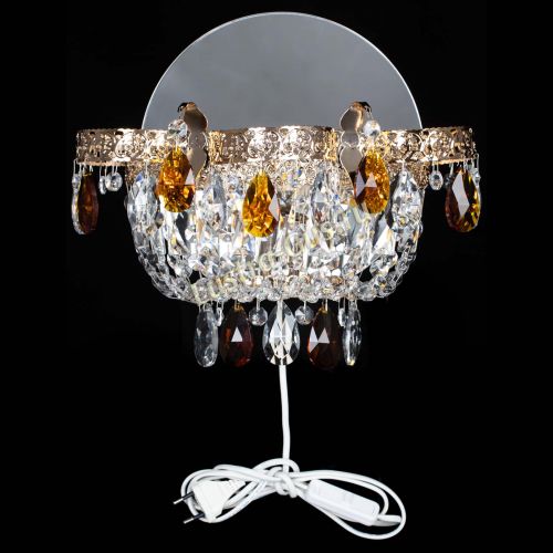 Бра Камея Флора чайная в Сочи Гусь Хрустальный