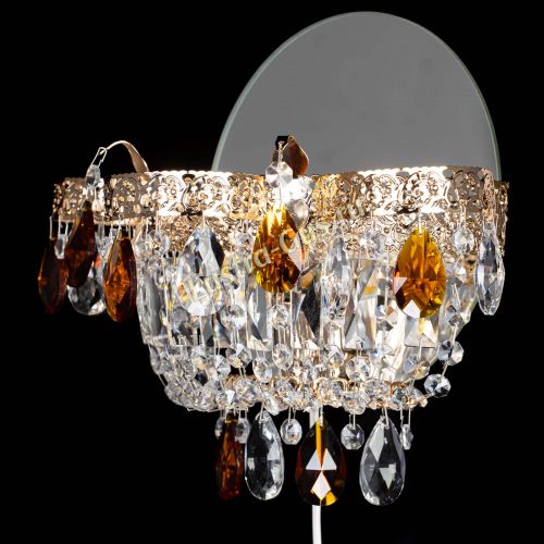 Бра Камея Флора чайная в Сочи Гусь Хрустальный